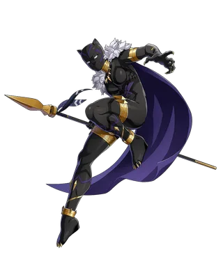 Black Panther (Shuri) in Marvel Tokon